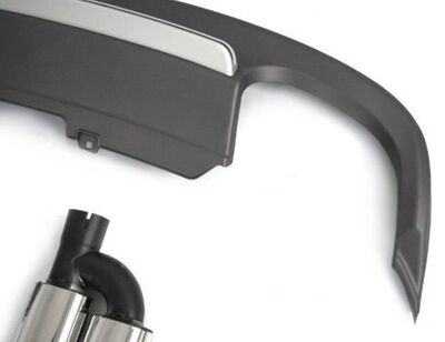 DIFFUSEUR DE PARE CHOC ARRIERE POUR AUDI A5 COUPE OU SPORTBACK PHASE 2 ( SAUF S LINE S5 ET RS5 ) QUAD LOOK S5 (08-2011/02-2015)