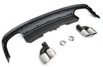 DIFFUSEUR DE PARE CHOC ARRIERE POUR AUDI A5 COUPE OU SPORTBACK PHASE 2 ( SAUF S LINE S5 ET RS5 ) QUAD LOOK S5 (08-2011/02-2015)