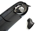 DIFFUSEUR DE PARE CHOC ARRIERE AUDI A6 4F STANDARD LOOK RS6 (2004/2011)