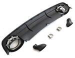 DIFFUSEUR DE PARE CHOC ARRIERE AUDI A6 4F STANDARD LOOK RS6 (2004/2011)