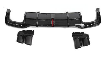 DIFFUSEUR DE PARE CHOC ARRIERE LOOK DTM "STOP LIGHTS" AUDI A5 B9 S LINE / S5 PHASE 2 (2019/2023)