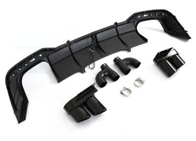 DIFFUSEUR DE PARE CHOC ARRIERE LOOK DTM "STOP LIGHTS" AUDI A5 B9 S LINE / S5 PHASE 2 (2019/2023)