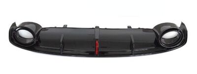 DIFFUSEUR DE PARE CHOC ARRIERE LOOK DTM "STOP LIGHTS" AUDI A7 4G PHASE 1 STANDARD (2010/2014)