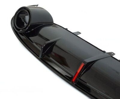 DIFFUSEUR DE PARE CHOC ARRIERE LOOK DTM "STOP LIGHTS" AUDI A7 4G PHASE 1 STANDARD (2010/2014)