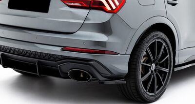 SPLITTERS DE PARE CHOC ARRIERE AUDI RSQ3 II (2019/2025)