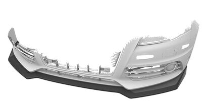 LAME DE PARE CHOC AVANT AUDI A4 B8 S LINE OU S4 PHASE 1 "CUP" CS STYLE (2007/10-2011)