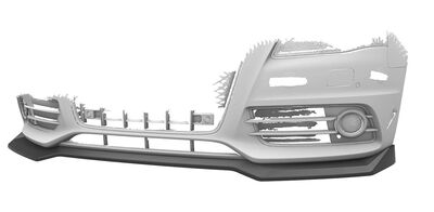 LAME DE PARE CHOC AVANT AUDI A4 B8 S LINE OU S4 PHASE 1 "CUP" CS STYLE (2007/10-2011)