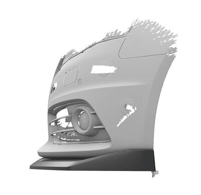 LAME DE PARE CHOC AVANT AUDI A4 B8 S LINE OU S4 PHASE 1 "CUP" CS STYLE (2007/10-2011)