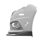 LAME DE PARE CHOC AVANT AUDI A4 B8 S LINE OU S4 PHASE 1 "CUP" CS STYLE (2007/10-2011)