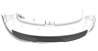 BECQUET DE COFFRE PORSCHE 992 TARGA/CABRIOLET "CUP" CS STYLE (2019+)