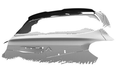 BECQUET DE TOIT DACIA SANDERO III (DJF) / SANDERO STEPWAY "CUP" CS STYLE (2021+)