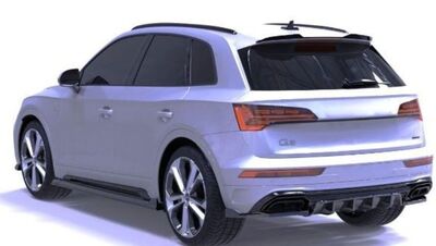 SPLITTERS DE PARE CHOC ARRIERE AUDI Q5 S LINE OU AUDI SQ5 FY PHASE 2 GCPA DESIGN (02-2021/2024)