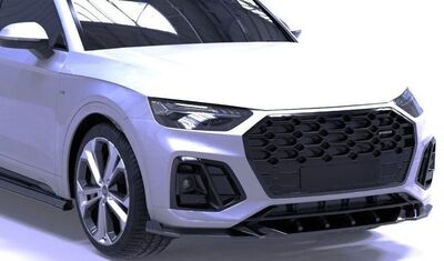 LAME DE PARE CHOC AVANT AUDI Q5 S LINE OU AUDI SQ5 FY SUV OU SPORTBACK PHASE 2 GCPA DESIGN (02-2021/2024)