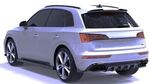 JEU DE BAS DE CAISSE (RAJOUTS EN ABS) AUDI Q5 S LINE OU AUDI SQ5 FY PHASE 2 SUV OU SPORTBACK PHASE 2 GCPA DESIGN (02-2021/2024)