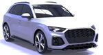 JEU DE BAS DE CAISSE (RAJOUTS EN ABS) AUDI Q5 S LINE OU AUDI SQ5 FY PHASE 2 SUV OU SPORTBACK PHASE 2 GCPA DESIGN (02-2021/2024)