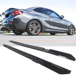 JEU DE BAS DE CAISSE (RAJOUTS EN ABS)  BMW F22/F23 PACK M "PIANO BLACK" (2014/2020)