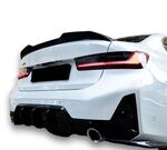 EXTENSION DE BECQUET DE COFFRE BMW SERIE 3 G20 STANDARD/PACK M OU M3 G80 PHASE 1 OU PHASE 2 GCPA DESIGN (2018+)