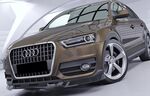 LAME DE PARE CHOC AVANT AUDI Q3 8U STANDARD PHASE 1 CS STYLE "CUP" V3 (2011/2014)