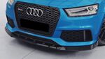 LAME DE PARE CHOC AVANT AUDI RSQ3 8U "CUP" CS STYLE (2013/2016)