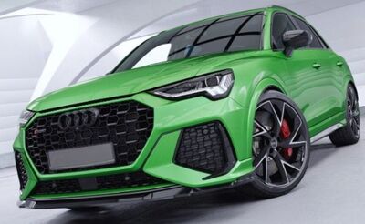 LAME DE PARE CHOC AVANT AUDI RSQ3 II TYPE F3 PHASE 1 CS STYLE "CUP" (2019+)