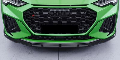LAME DE PARE CHOC AVANT AUDI RSQ3 II TYPE F3 PHASE 1 CS STYLE "CUP" (2019+)