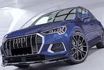 LAME DE PARE CHOC AVANT AUDI Q3 II F3 STANDARD CS STYLE "CUP" (2019+)