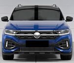 LAME DE PARE CHOC AVANT VW T-ROC R PHASE 2 "CUP" CS STYLE (2022+)