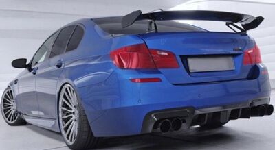 AILERON DE COFFRE A COL DE CYGNE BMW SERIE 5 F10 BERLINE "CS STYLE" (2011/2017)