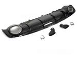DIFFUSEUR DE PARE CHOC ARRIERE EN ABS PIANO BLACK LOOK RS POUR AUDI A7 4G STANDARD FACELIFT ( SAUF S LINE ET S7/RS7 ) (10-2014/2018)