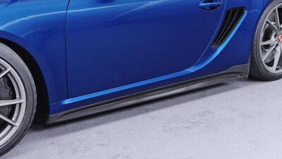 JEU DE BAS DE CAISSE (RAJOUTS EN ABS) PORSCHE CAYMAN 987C "CUP" CS STYLE (2005/2013)