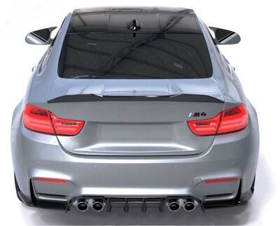 BECQUET DE COFFRE BMW SERIE 4 F32 STANDARD/PACK M OU M4 F82  PHASE 1 OU PHASE 2 LOOK M4 GCPA DESIGN (2013/2019)