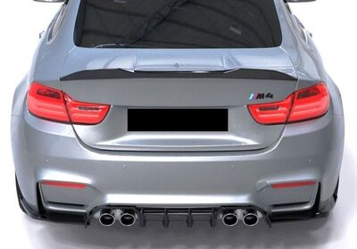 BECQUET DE COFFRE BMW SERIE 4 F32 STANDARD/PACK M OU M4 F82  PHASE 1 OU PHASE 2 LOOK M4 GCPA DESIGN (2013/2019)