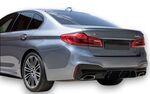 DIFFUSEUR ARRIERE BMW SERIE 5 G30/G31 PACK M LOOK M TECH / LOOK CS PIANO BLACK FINISH (2017/2023)