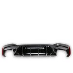 DIFFUSEUR ARRIERE BMW SERIE 5 G30/G31 PACK M LOOK M TECH / LOOK CS PIANO BLACK FINISH (2017/2023)