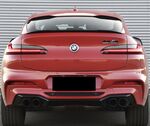 BECQUET DE COFFRE BMW X4 G02 LOOK M (2018/2024)