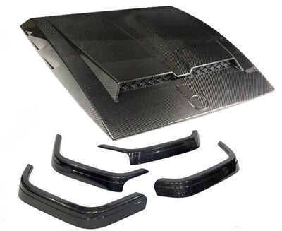 KIT CARROSSERIE CARBONE MERCEDES CLASSE G W464 LOOK B900 ROCKET (2018/2024)