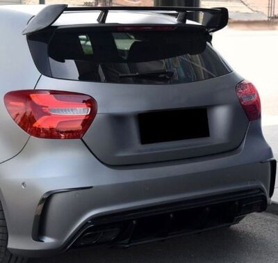 SPLITTERS LATERAUX DE PARE CHOC ARRIERE MERCEDES CLASSE A W176 AMG (2012/2018)