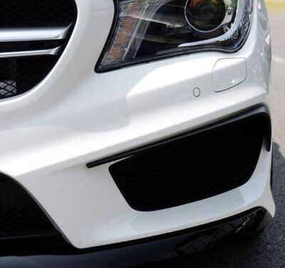 2 SPLITTERS DE PARE CHOC AVANT MERCEDES CLA W117/X117 AMG PHASE 1 (2013/06-2016)