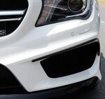 2 SPLITTERS DE PARE CHOC AVANT MERCEDES CLA W117/X117 AMG PHASE 1 (2013/06-2016)