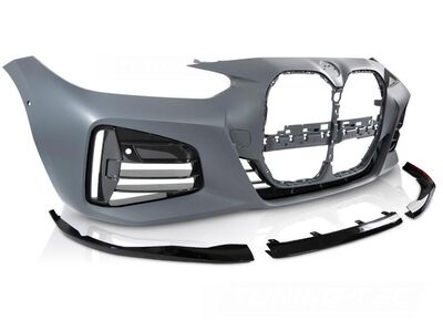 PARE CHOC AVANT BMW SERIE 4 G22/G23 STANDARD PHASE 1 "M TECH DESIGN" (2020+)