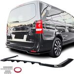 LAME DE DIFFUSEUR ARRIERE EN 3 PARTIES MERCEDES VITO W447 PHASE 1 "PAINO BLACK FINISH"  (2014/2019)