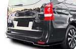 LAME DE DIFFUSEUR ARRIERE EN 3 PARTIES MERCEDES VITO W447 PHASE 1 "PAINO BLACK FINISH"  (2014/2019)