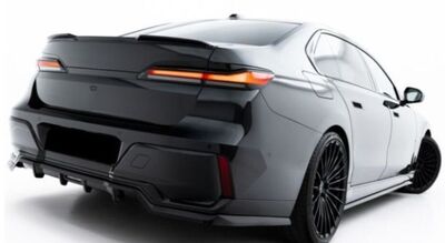 LAME DE PARE CHOC ARRIERE BMW SERIE 7 G70 PHASE 1 PACK M V2 (2022+)