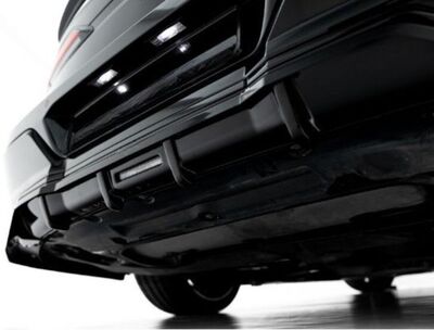 LAME DE PARE CHOC ARRIERE BMW SERIE 7 G70 PHASE 1 PACK M V2 (2022+)