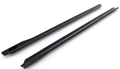 JEU DE BAS DE CAISSE (RAJOUTS EN ABS) BMW SERIE 7 G70 PHASE 1 PACK M,VERSION X-DRIVE 750E,M760E,50E/60E/I7 PACK M V2 (2022+)