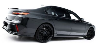 LAME DE PARE CHOC ARRIERE BMW SERIE 7 G70 PHASE 1 PACK M V2 (2022+)