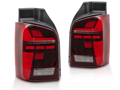 FEUX A LEDS FULL LEDS /LEDS BAR WELCOME LIGHT VW BUS T5 AVEC FONCTION "DTS" DYNAMIC TURN SIGNAL V4 (2003/2015)