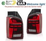 FEUX A LEDS FULL LEDS /LEDS BAR WELCOME LIGHT VW BUS T5 AVEC FONCTION "DTS" DYNAMIC TURN SIGNAL V4 (2003/2015)