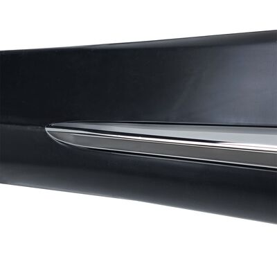 JEU DE BAS DE CAISSE MERCEDES CLASSE V W447 STANDARD OU MERCEDES VITO W447 STANDARD EN ABS BLACK/CHROME (2014/2023)