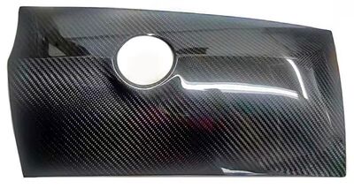 ENJOLIVEUR DE PORTE DE BOITE A GANT EN CARBONE FIAT 500 ABARTH (2008/2023)